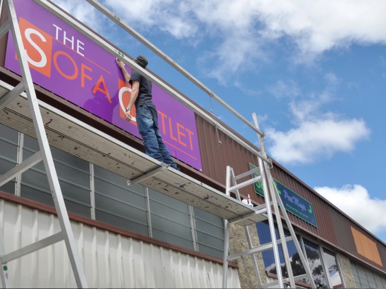 Signage Removal Electro Cut Signs